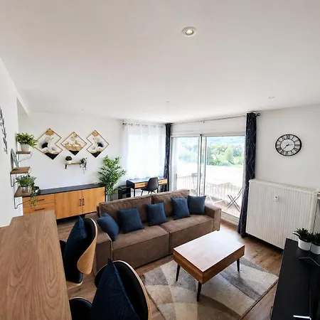 Appartement L'éclat Céleste - Parking Gratuit Et Securisé - Vue Panoramique - Wifi Fibre - Idéal Professionnel Ou Escapade à Deux Grenoble
